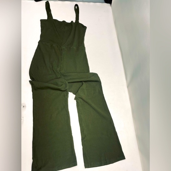 Reformation cropped jumpsuit green size L - Picture 2 of 8